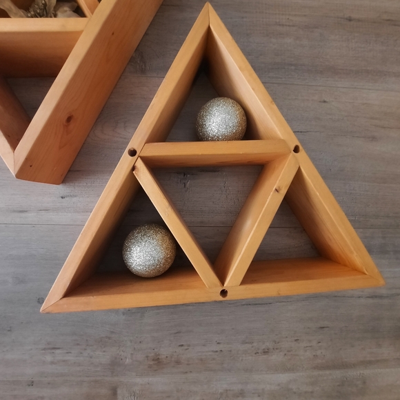 2 pieces wall decor wood 🪵 - Picture 3 of 5